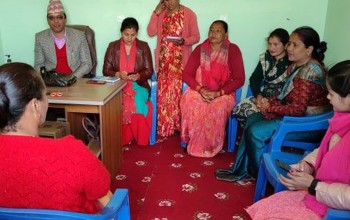 डडेल्धुरामा महिला नेतृत्व मञ्चको कार्यालय स्थापना 